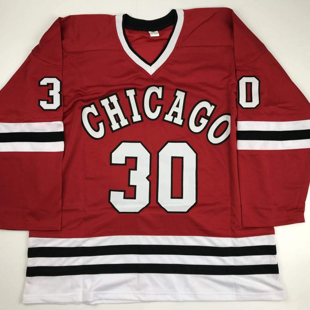 autographed-signed-ed-belfour-chicago-red-hockey-jersey-jsa-coa