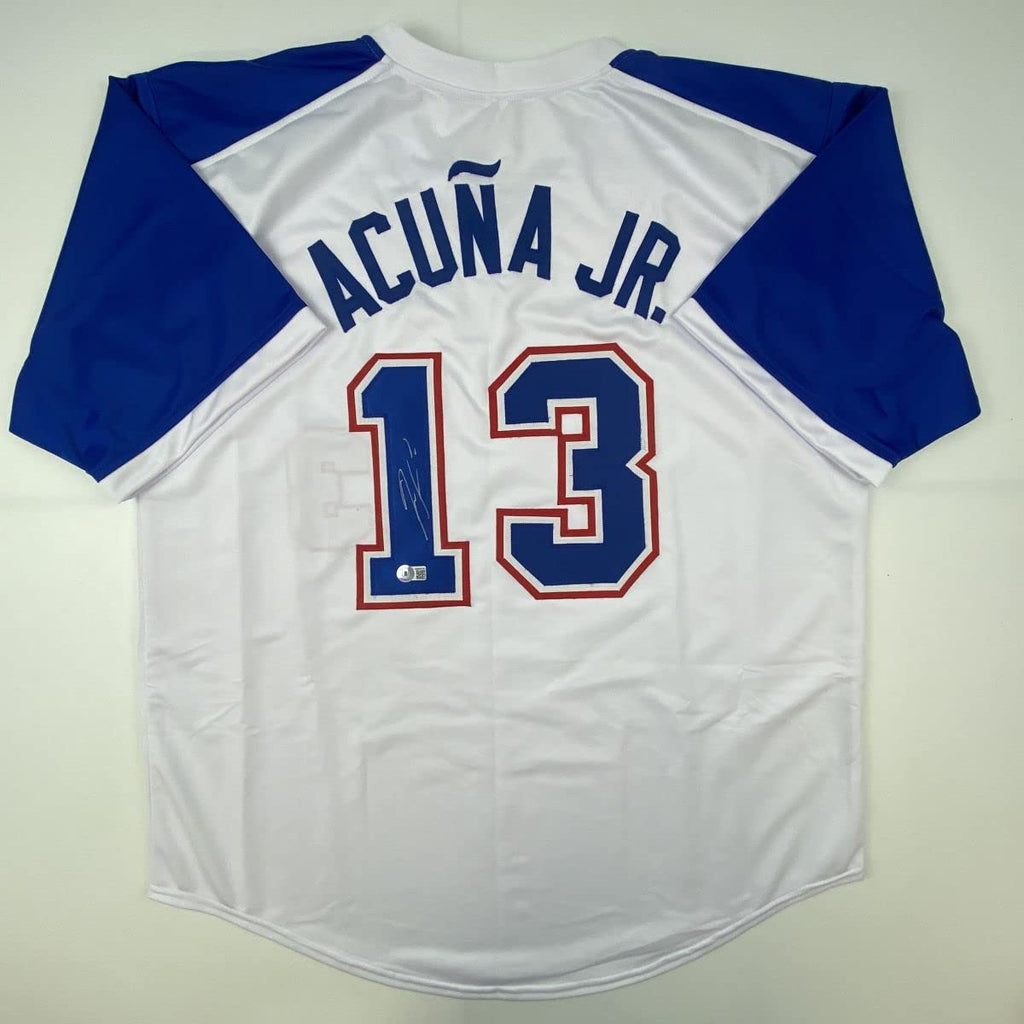 autographed-signed-ronald-acuna-jr-atlanta-white-retro-baseball-jersey-beckett-bas-coa