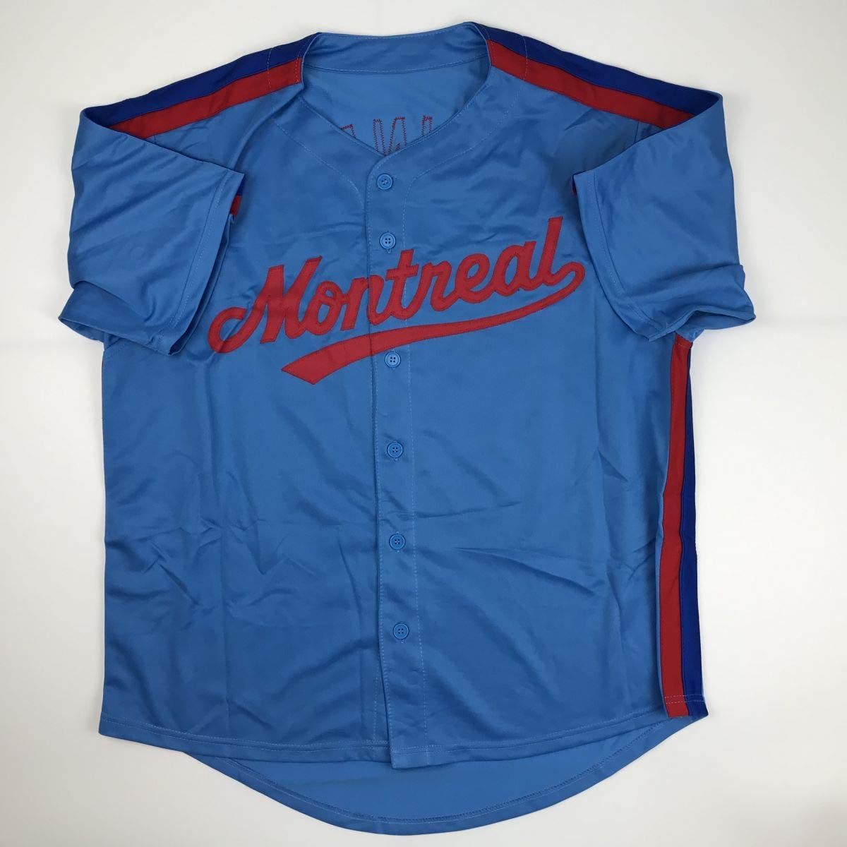 autographed-signed-tim-raines-montreal-blue-baseball-jersey-jsa-coa