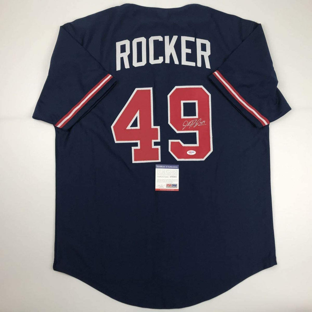 autographed-signed-john-rocker-atlanta-blue-baseball-jersey-psa-dna-coa