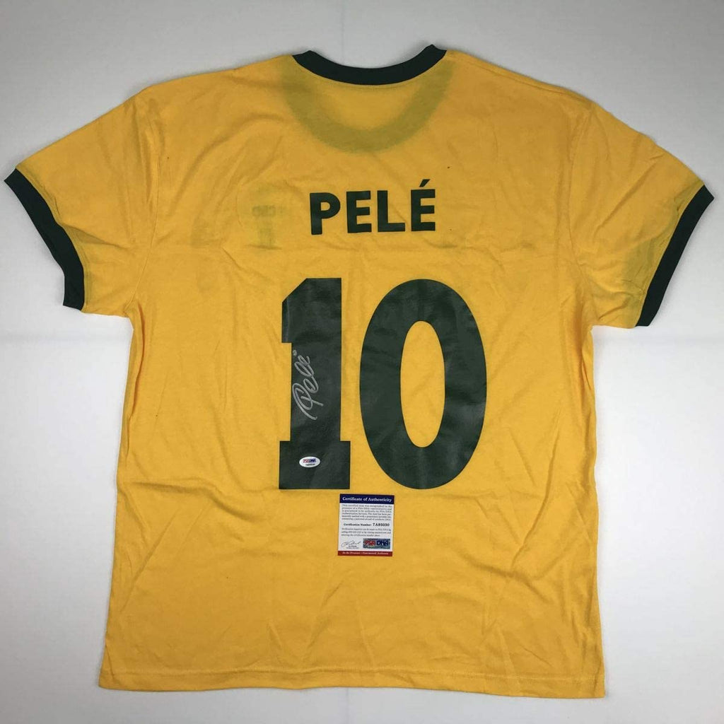autographed-signed-pele-brazil-yellow-soccer-futbol-jersey-psa-dna-coa-auto-2