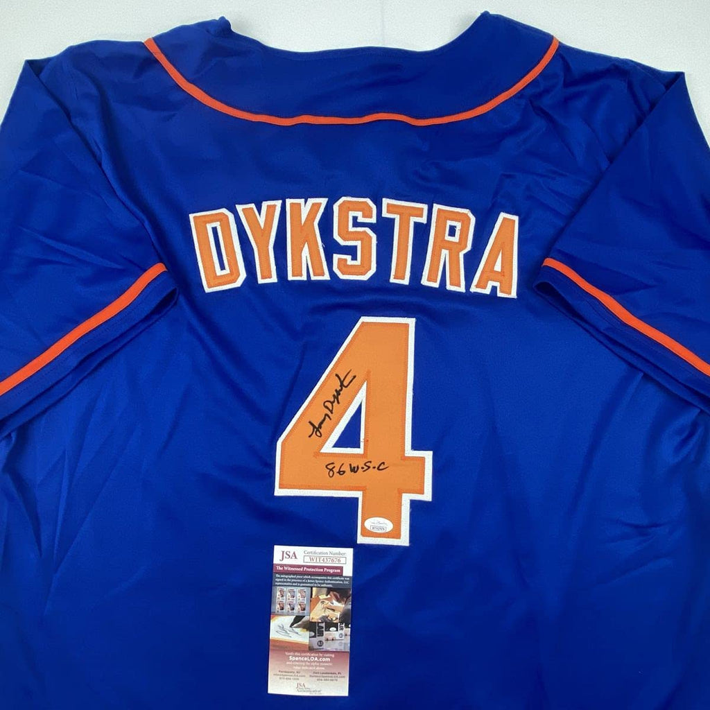 autographed-signed-lenny-dykstra-86-ws-champs-new-york-blue-baseball-jersey-jsa-coa