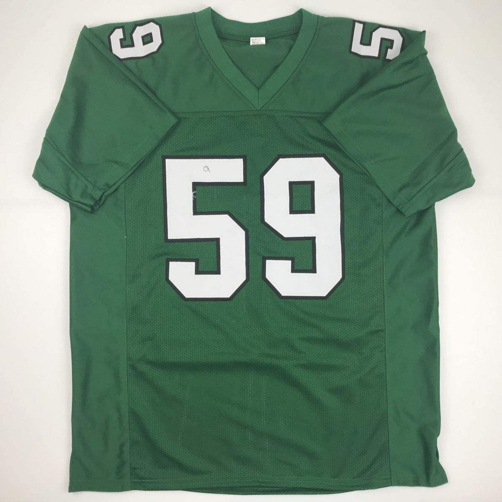 autographed-signed-seth-joyner-philadelphia-green-football-jersey-jsa-coa