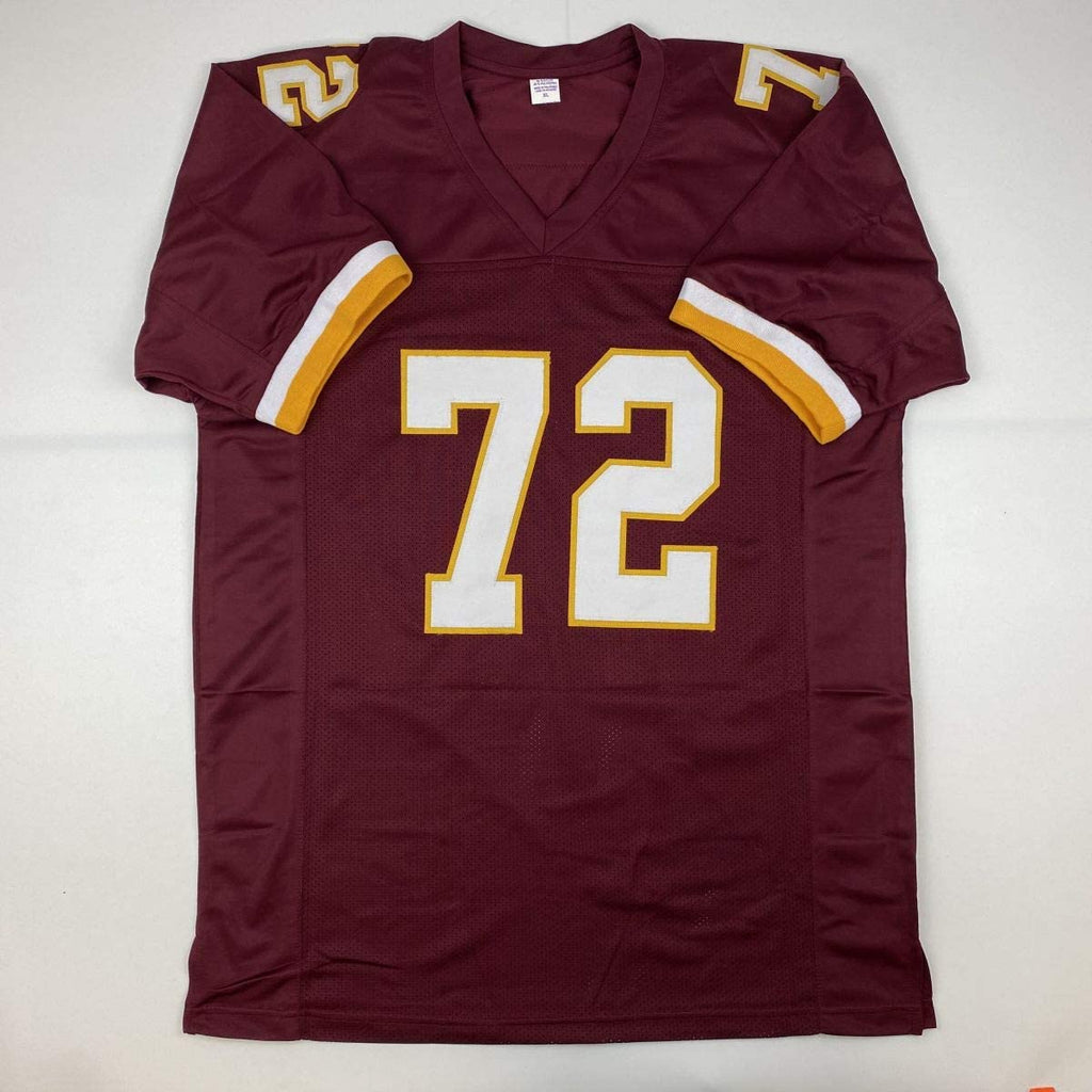 autographed-signed-dexter-manley-washington-burgundy-football-jersey-jsa-coa