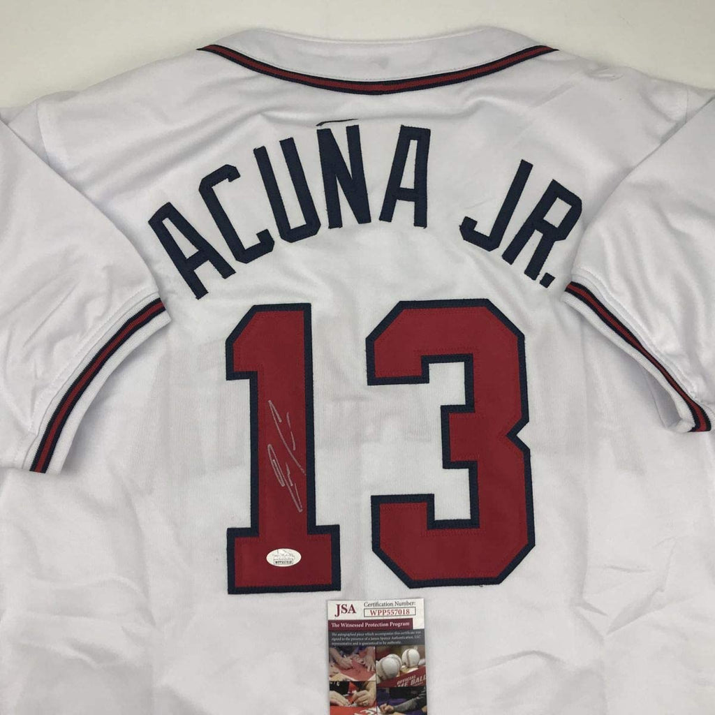 autographed-signed-ronald-acuna-jr-atlanta-white-baseball-jersey-jsa-coa