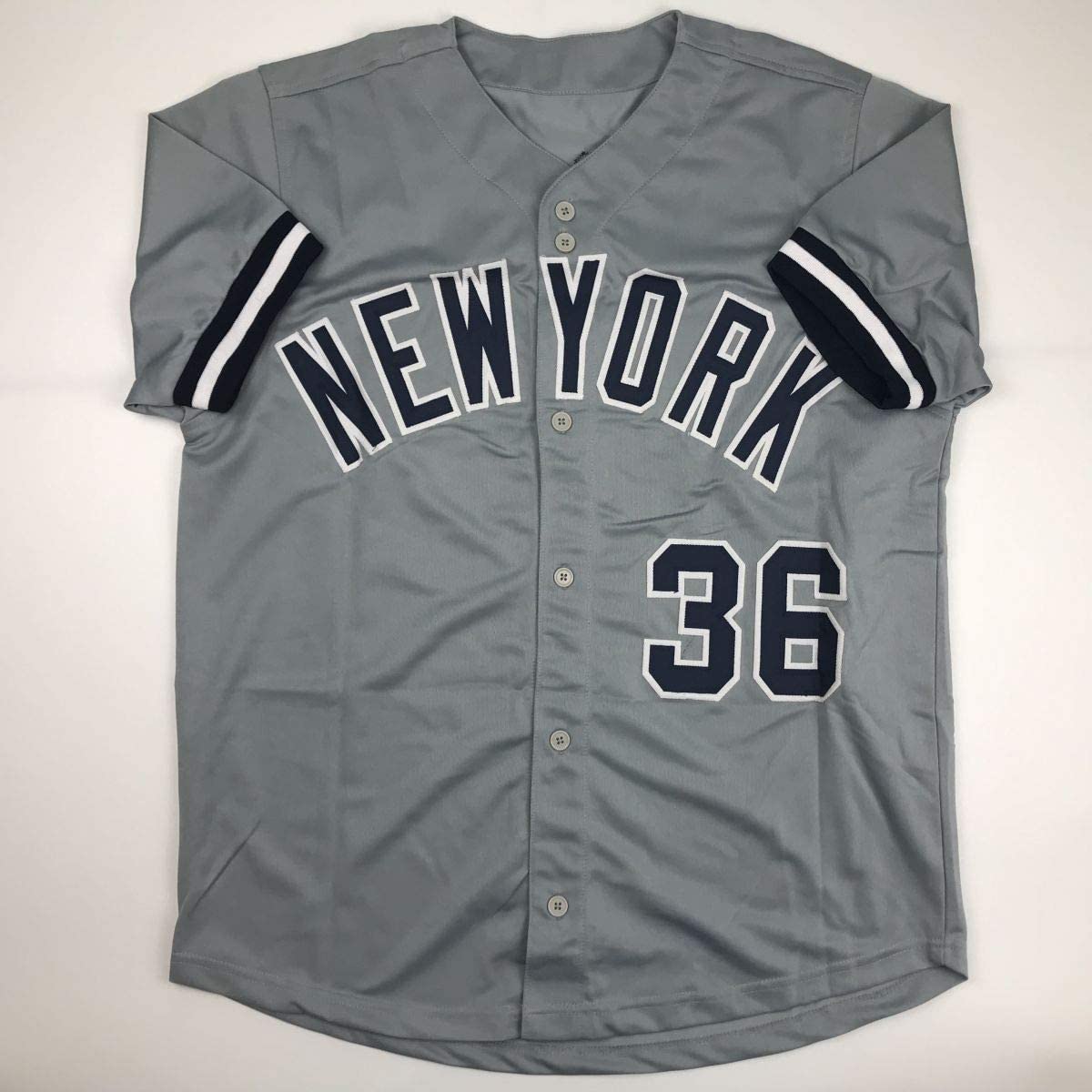 autographed-signed-david-cone-new-york-grey-baseball-jersey-jsa-coa