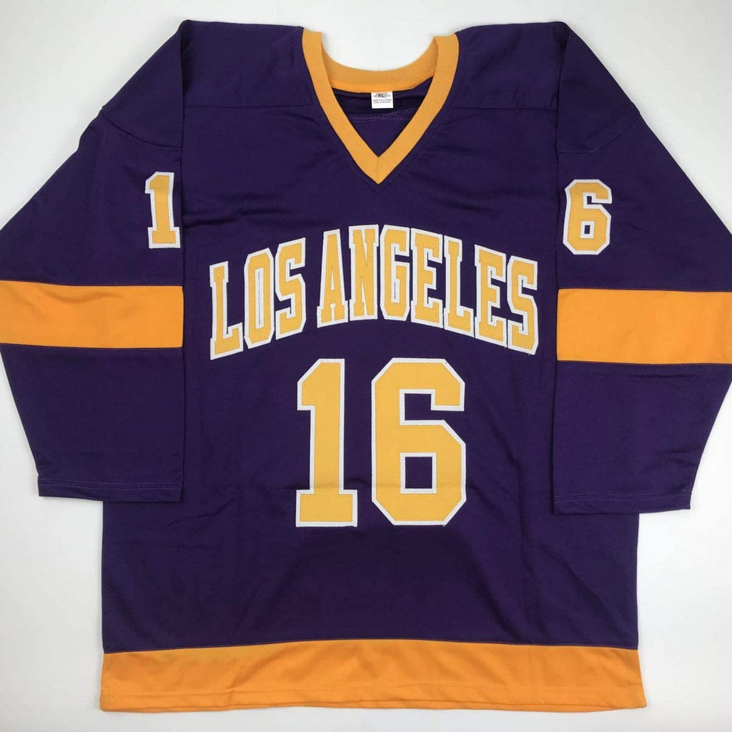 autographed-signed-marcel-dionne-hof-92-los-angeles-la-purple-hockey-jersey-jsa-coa