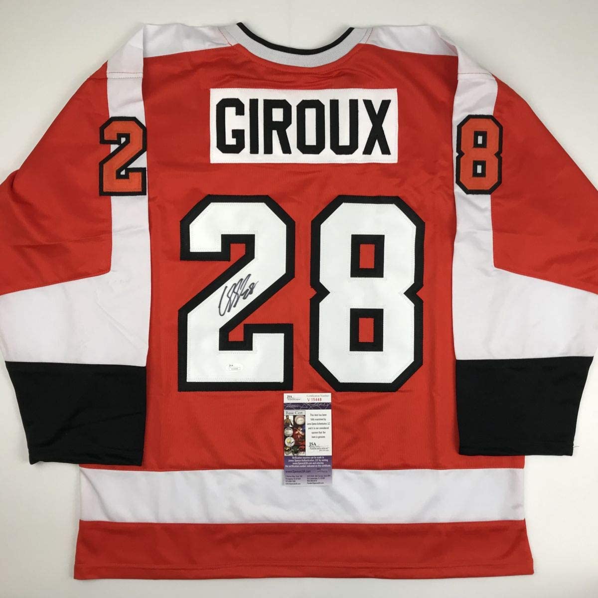 autographed-signed-claude-giroux-philadelphia-orange-hockey-jersey-jsa-coa