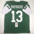 autographed-signed-don-maynard-hof-87-new-york-green-football-jersey-jsa-coa