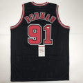 autographed-signed-dennis-rodman-chicago-black-basketball-jersey-jsa-coa