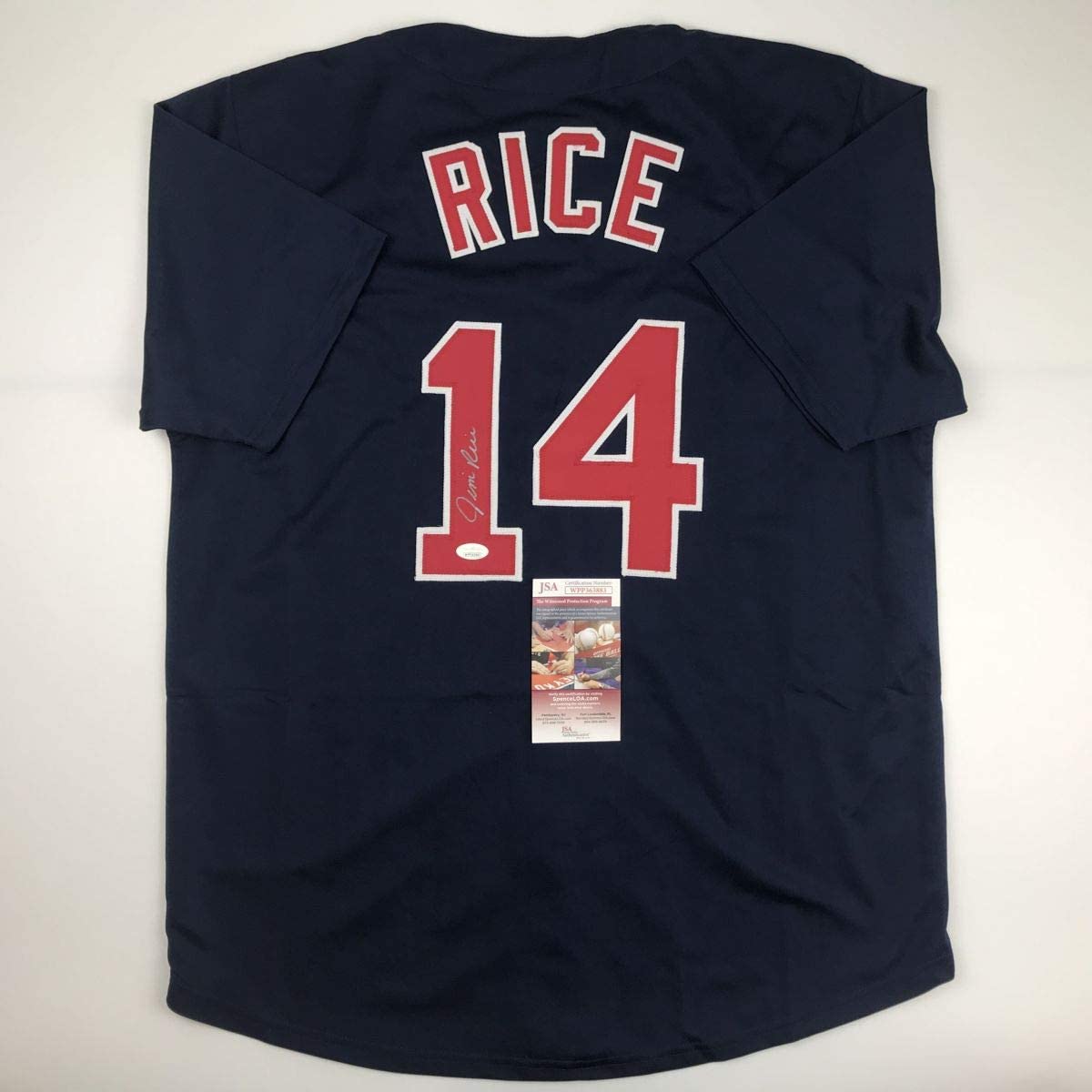 autographed-signed-jim-rice-boston-blue-baseball-jersey-jsa-coa