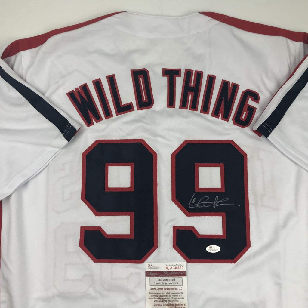 autographed-signed-charlie-sheen-wild-thing-ricky-vaughn-major-league-movie-baseball-jersey-jsa-coa-1