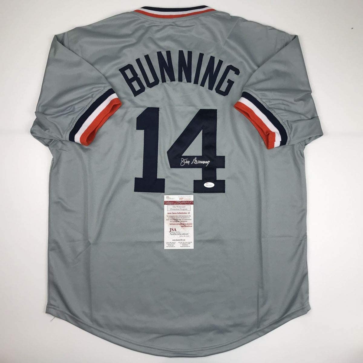 autographed-signed-jim-bunning-detroit-grey-baseball-jersey-jsa-coa