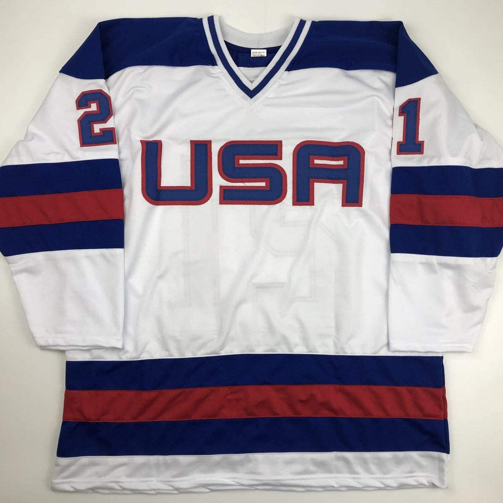 autographed-signed-mike-eruzione-white-team-usa-miracle-on-ice-1980-hockey-jersey-jsa-coa