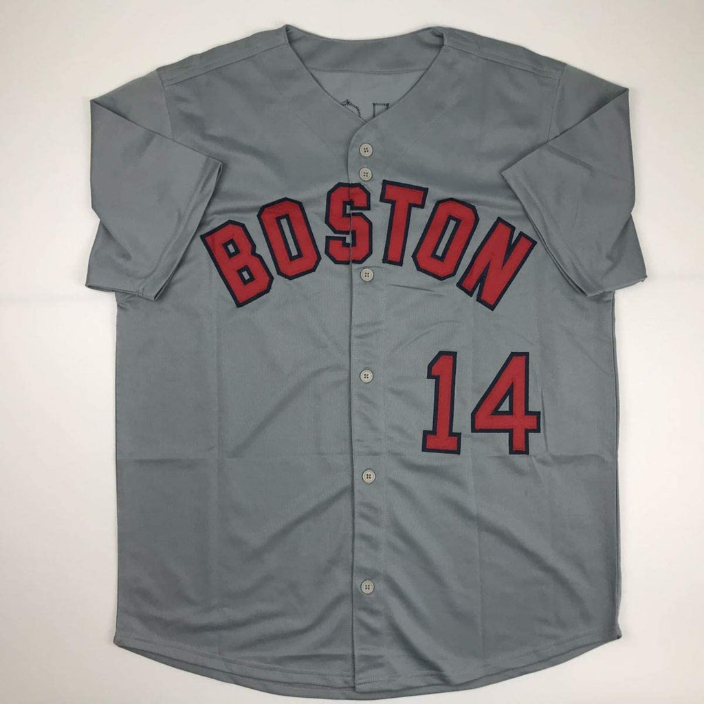 autographed-signed-jim-rice-boston-grey-baseball-jersey-jsa-coa