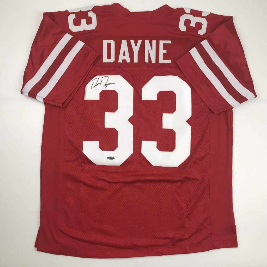 autographed-signed-ron-dayne-wisconsin-red-college-football-jersey-tristar-coa
