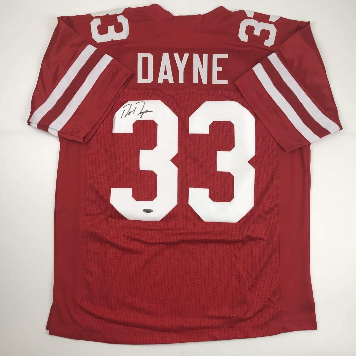autographed-signed-ron-dayne-wisconsin-red-college-football-jersey-tristar-coa