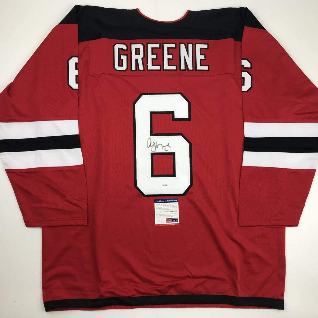 autographed-signed-andy-greene-new-jersey-red-hockey-jersey-psa-dna-coa