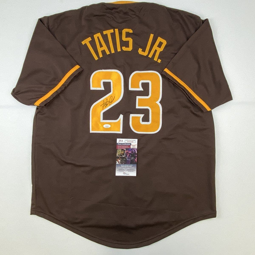 autographed-signed-fernando-tatis-jr-san-diego-brown-baseball-jersey-jsa-coa-1