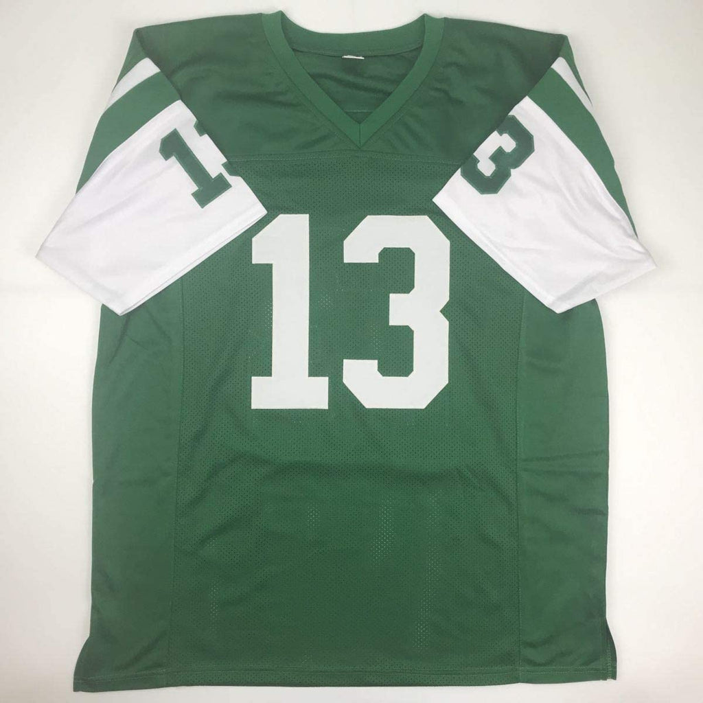 autographed-signed-don-maynard-hof-87-new-york-green-football-jersey-jsa-coa