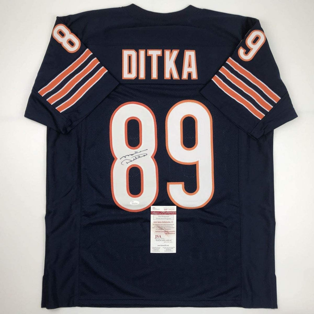 autographed-signed-mike-ditka-chicago-blue-football-jersey-jsa-coa