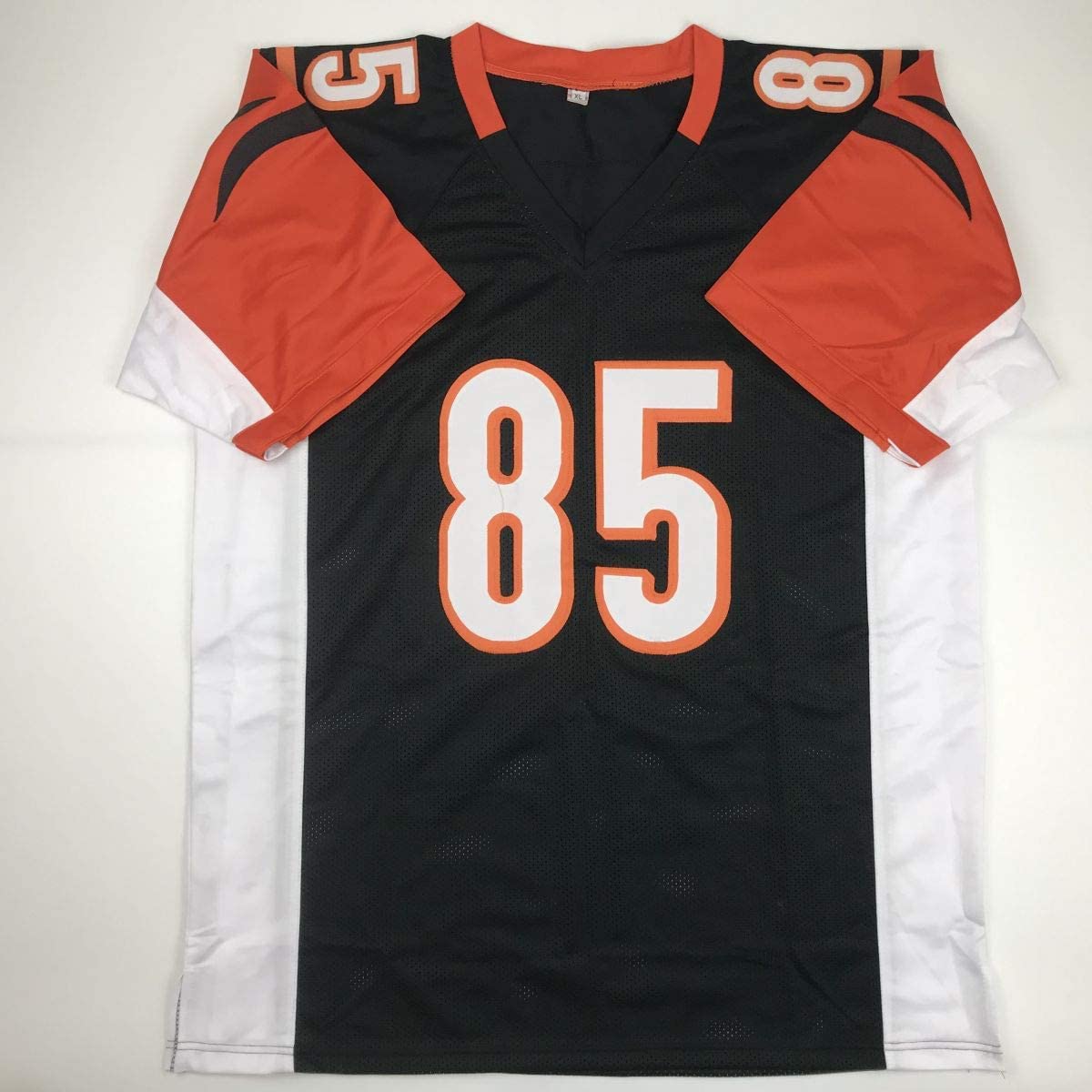 autographed-signed-chad-johnson-ochocinco-cincinnati-black-football-jersey-jsa-coa