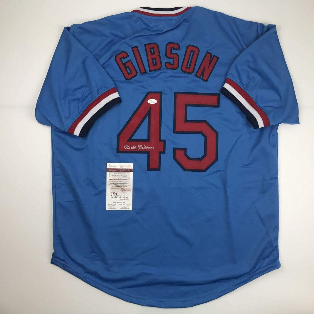 autographed-signed-bob-gibson-st-louis-blue-baseball-jersey-jsa-coa