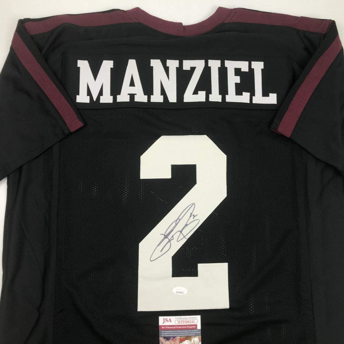 autographed-signed-johnny-manziel-texas-a-m-black-college-football-jersey-jsa-coa