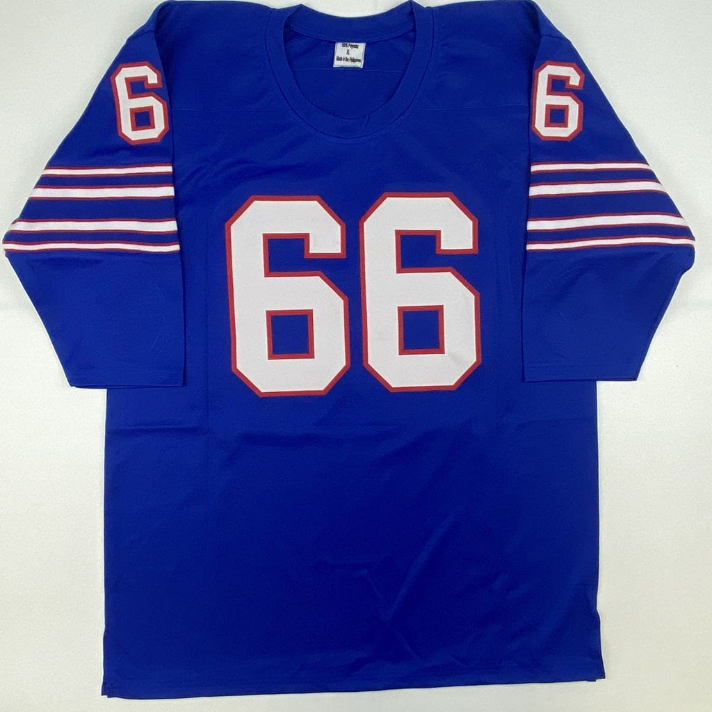 autographed-signed-billy-shaw-hof-99-buffalo-blue-football-jersey-beckett-bas-coa