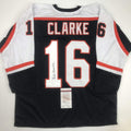 autographed-signed-bob-bobby-clarke-philadelphia-black-hockey-jersey-jsa-coa