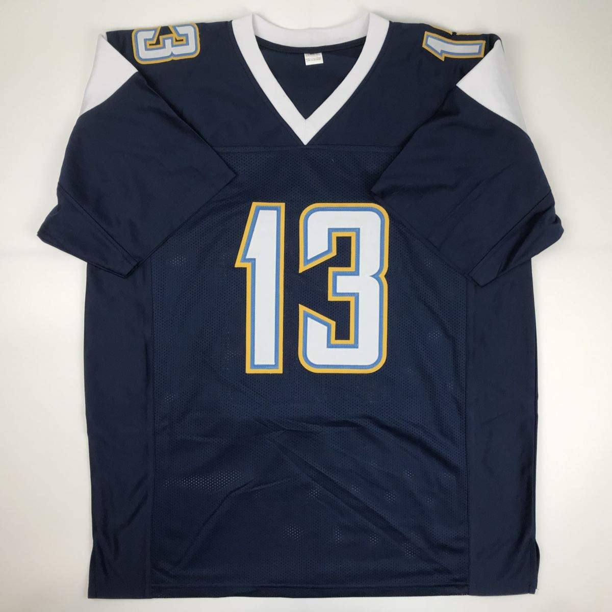 autographed-signed-keenan-allen-los-angeles-la-dark-blue-football-jersey-jsa-coa