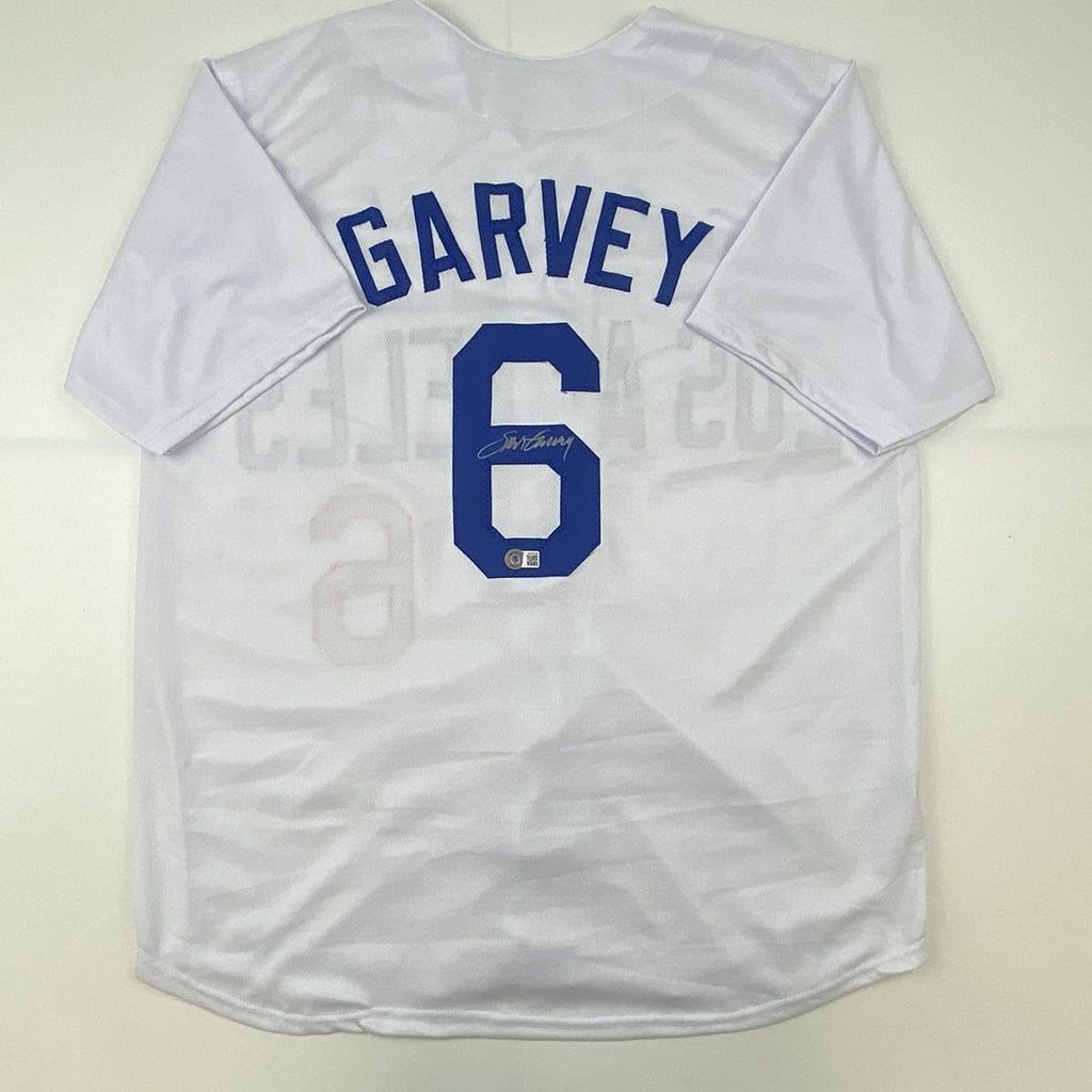 autographed-signed-steve-garvey-los-angeles-la-white-baseball-jersey-beckett-bas-coa