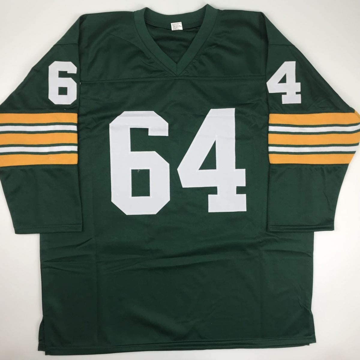 autographed-signed-jerry-kramer-hof-2018-green-bay-green-football-jersey-jsa-coa