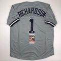 autographed-signed-bobby-richardson-60-ws-mvp-new-york-grey-baseball-jersey-jsa-coa