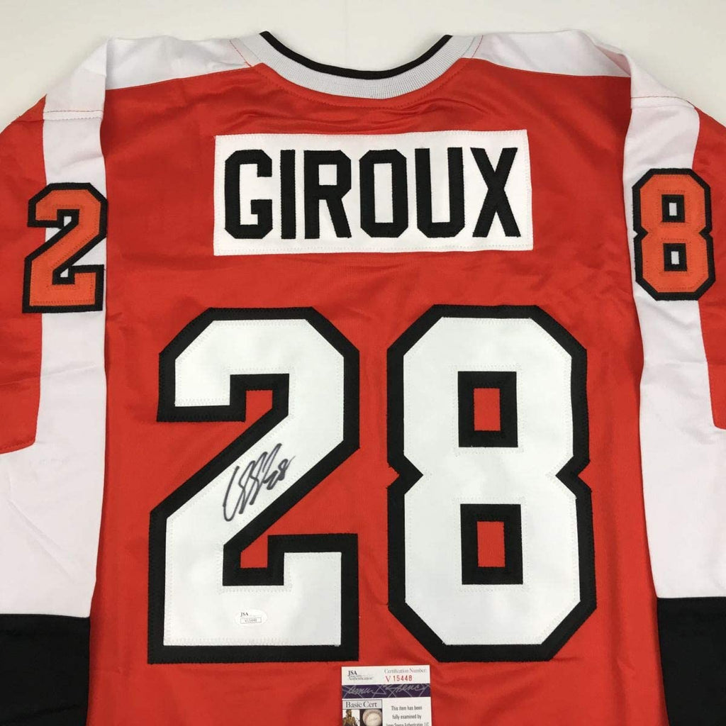 autographed-signed-claude-giroux-philadelphia-orange-hockey-jersey-jsa-coa
