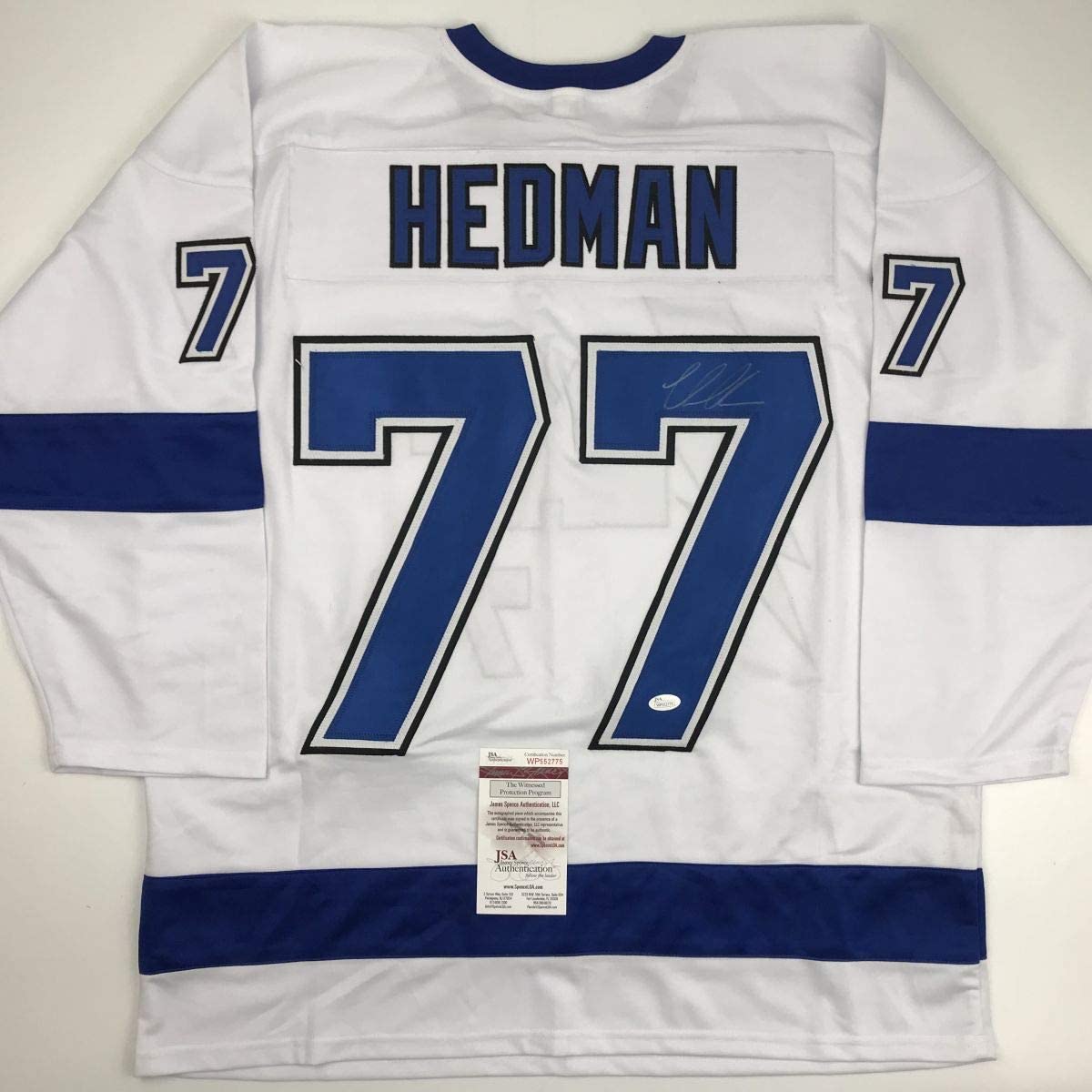 autographed-signed-victor-hedman-tampa-bay-white-hockey-jersey-jsa-coa