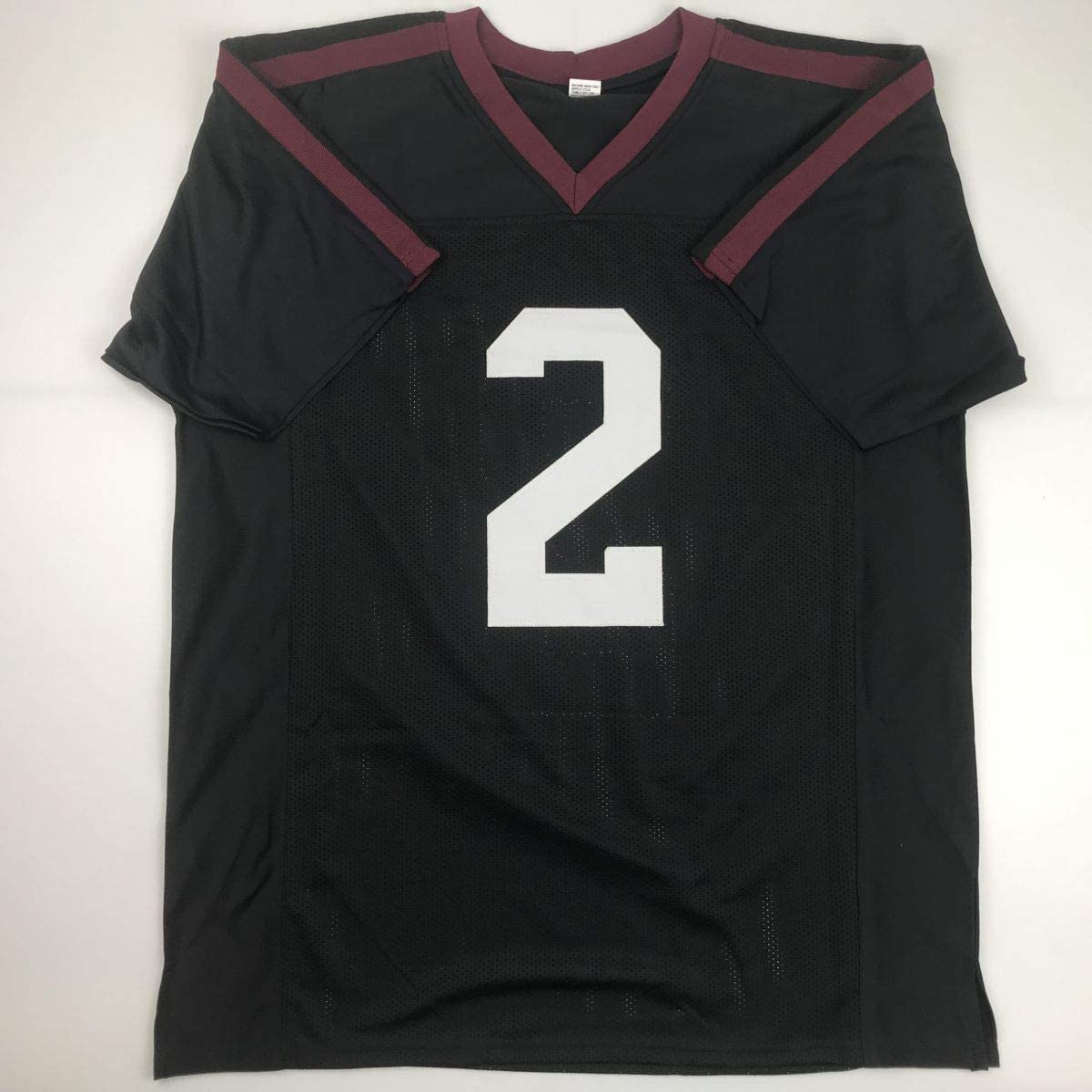 autographed-signed-johnny-manziel-texas-a-m-black-college-football-jersey-jsa-coa