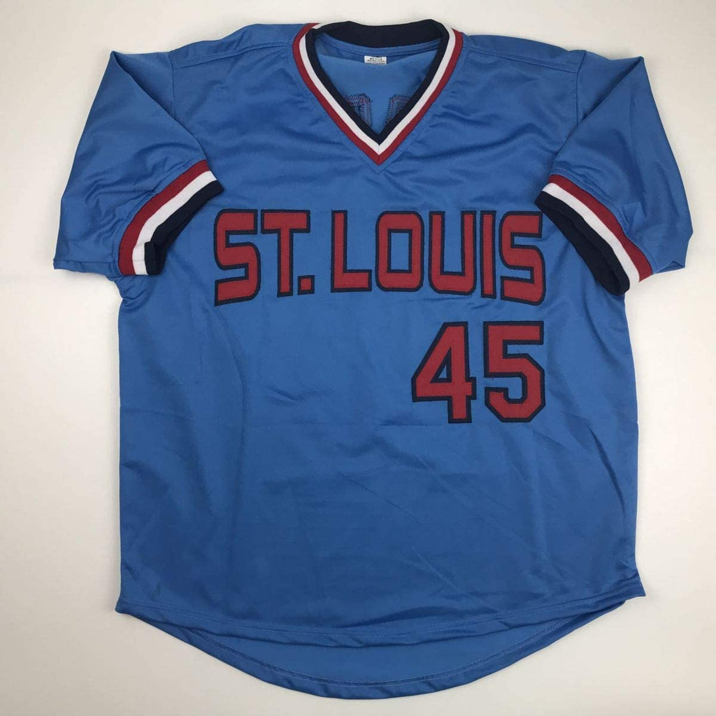 autographed-signed-bob-gibson-st-louis-blue-baseball-jersey-jsa-coa