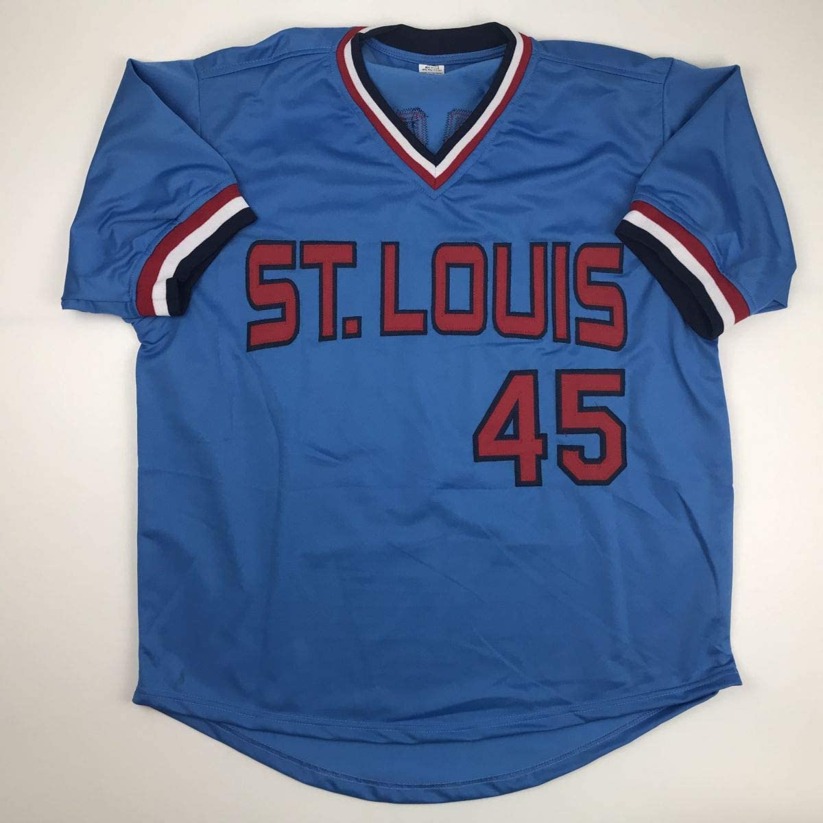 autographed-signed-bob-gibson-st-louis-blue-baseball-jersey-jsa-coa