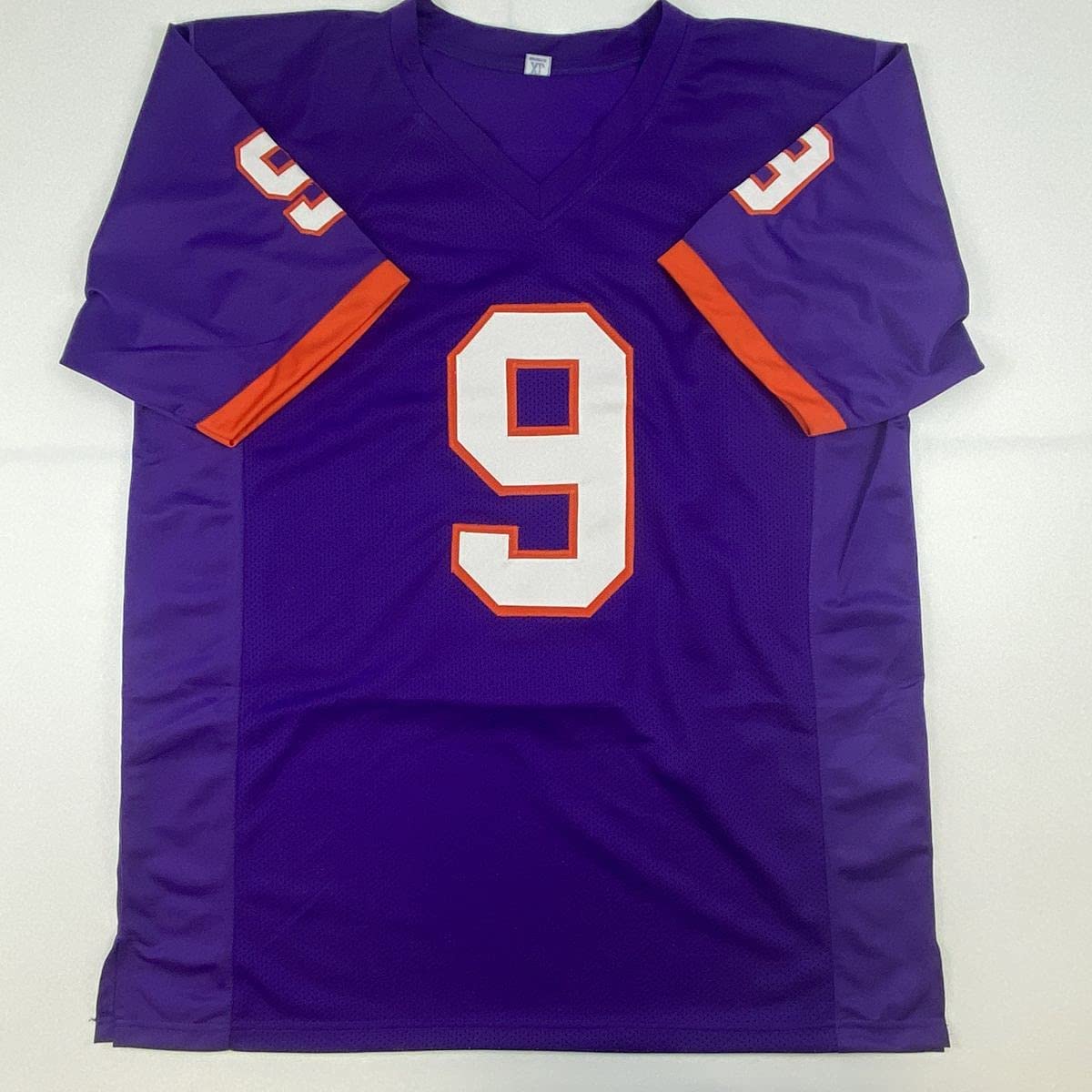 autographed-signed-travis-etienne-jr-clemson-purple-college-football-jersey-jsa-coa
