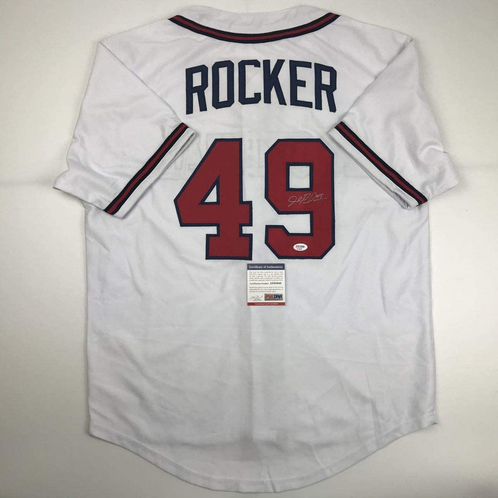 autographed-signed-john-rocker-atlanta-white-baseball-jersey-psa-dna-coa