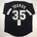 autographed-signed-frank-thomas-chicago-black-baseball-jersey-jsa-coa