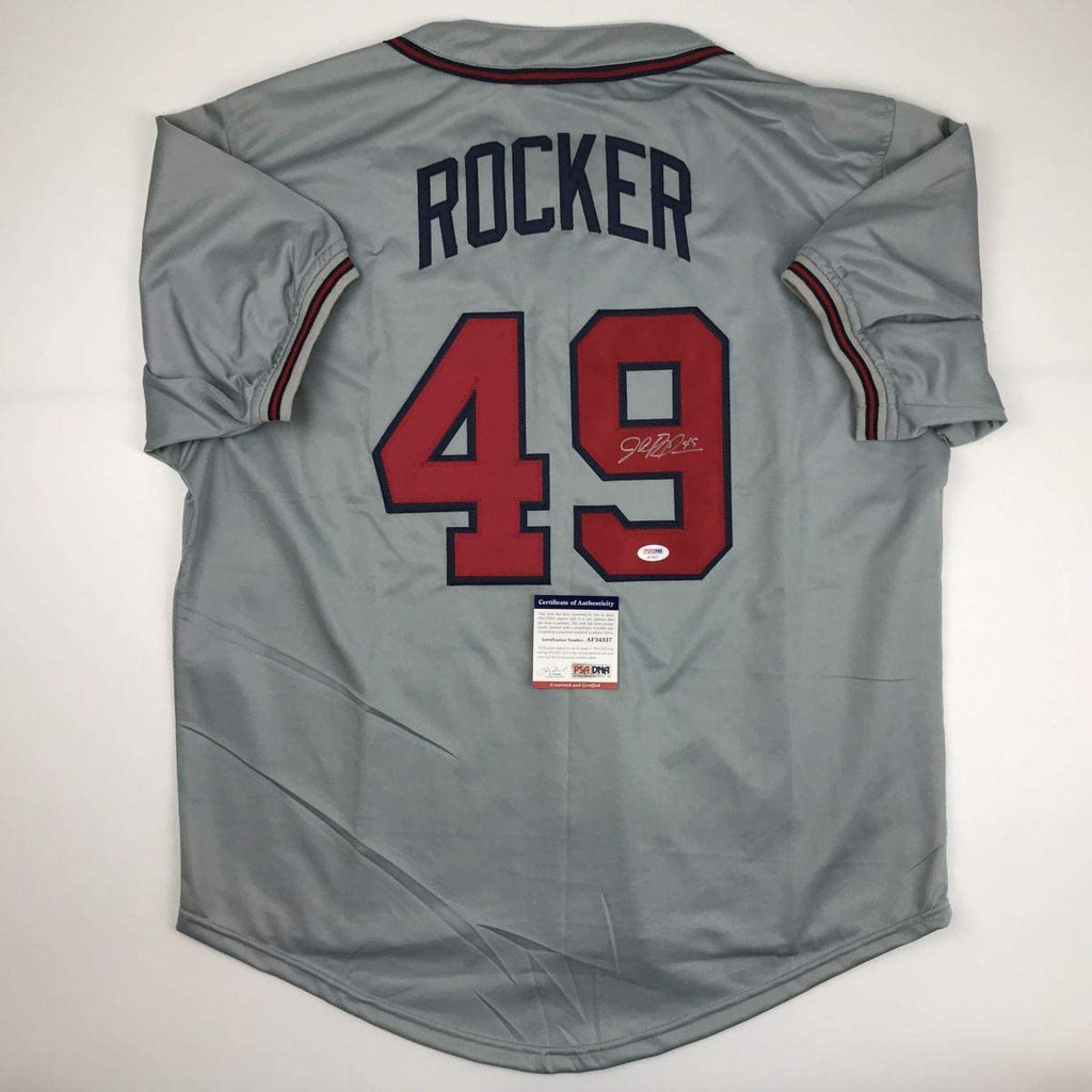 autographed-signed-john-rocker-atlanta-grey-baseball-jersey-psa-dna-coa