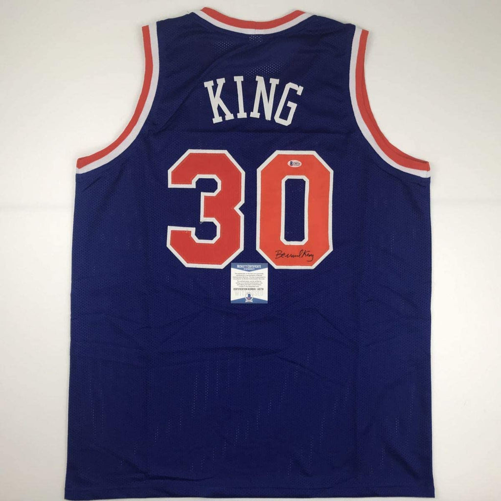 autographed-signed-bernard-king-new-york-blue-basketball-jersey-beckett-bas-coa