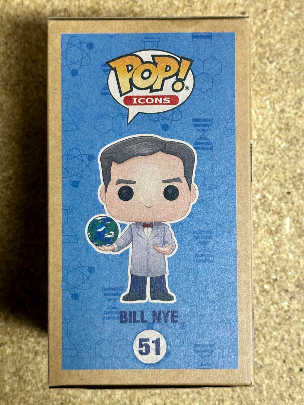 bill-nye-the-science-guy-51-signed-earth-day-vaulted-funko-pop-with-jsa-coa