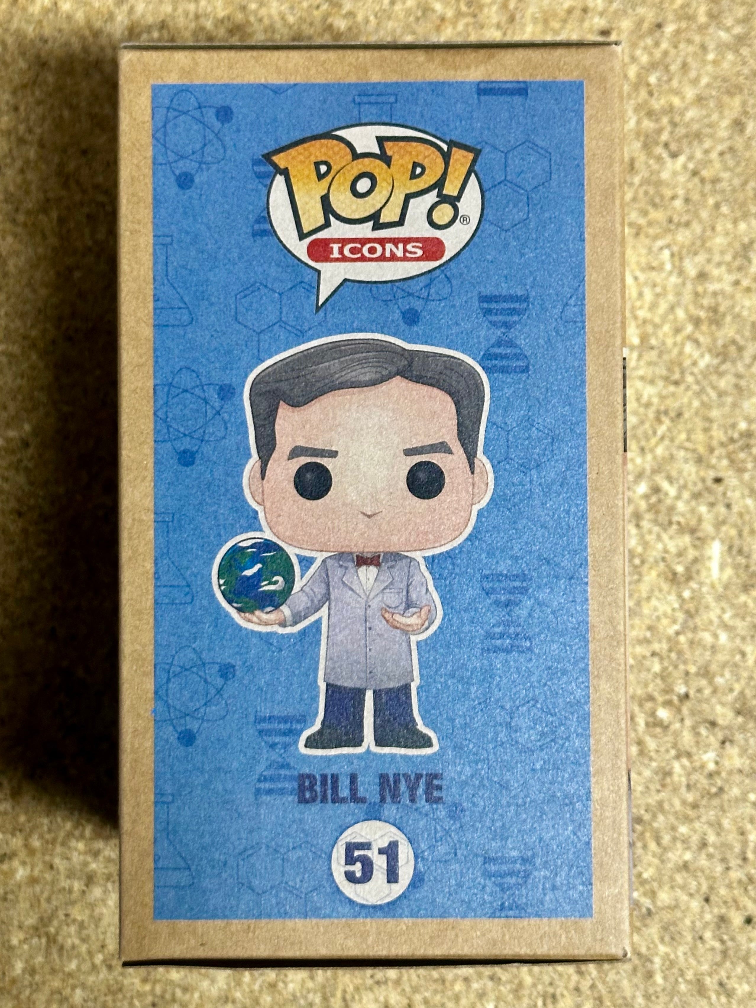 bill-nye-the-science-guy-51-signed-earth-day-vaulted-funko-pop-with-jsa-coa