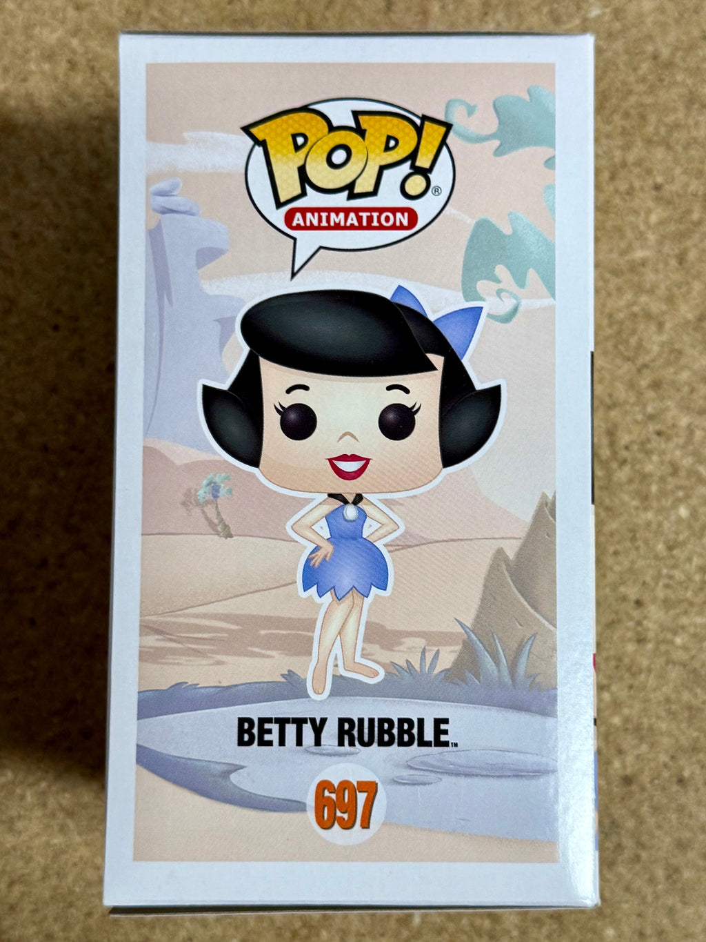 Rosie O’Donnell Signed Flintstones Betty Rubble Funko Pop! #697 With PSA COA