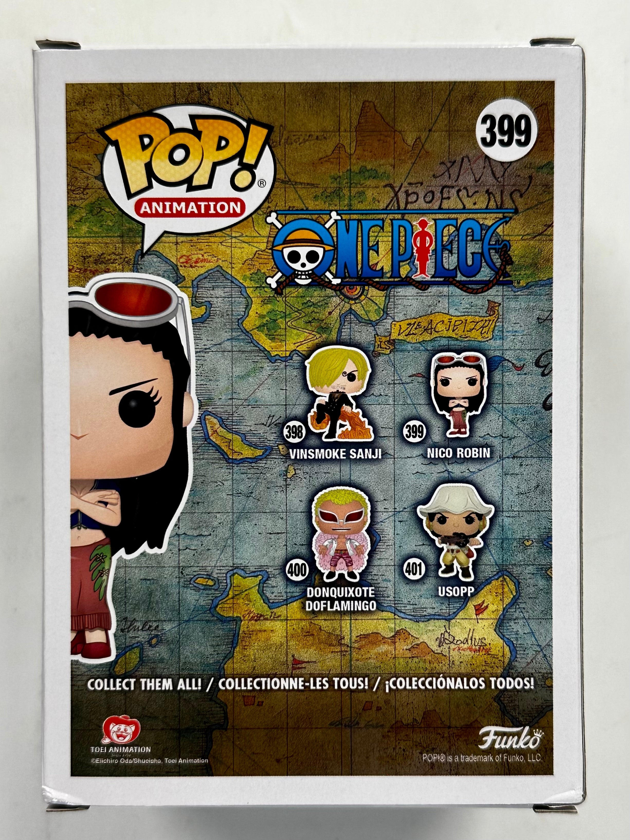 Funko Pop! Animation Nico Robin #399 One Piece 2023 Straw Hat Pirates Archeologist