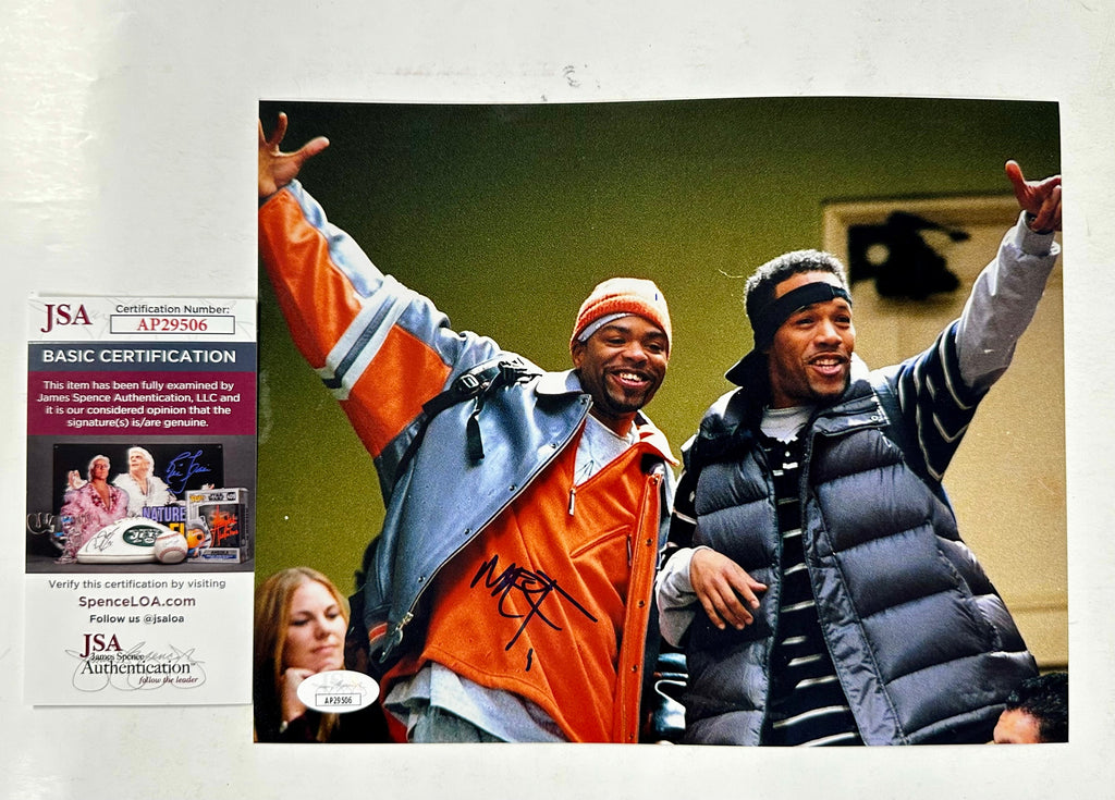 Rapper Method Man Signed With Red Man How High 8x10 Photo With JSA COA Wu-Tang