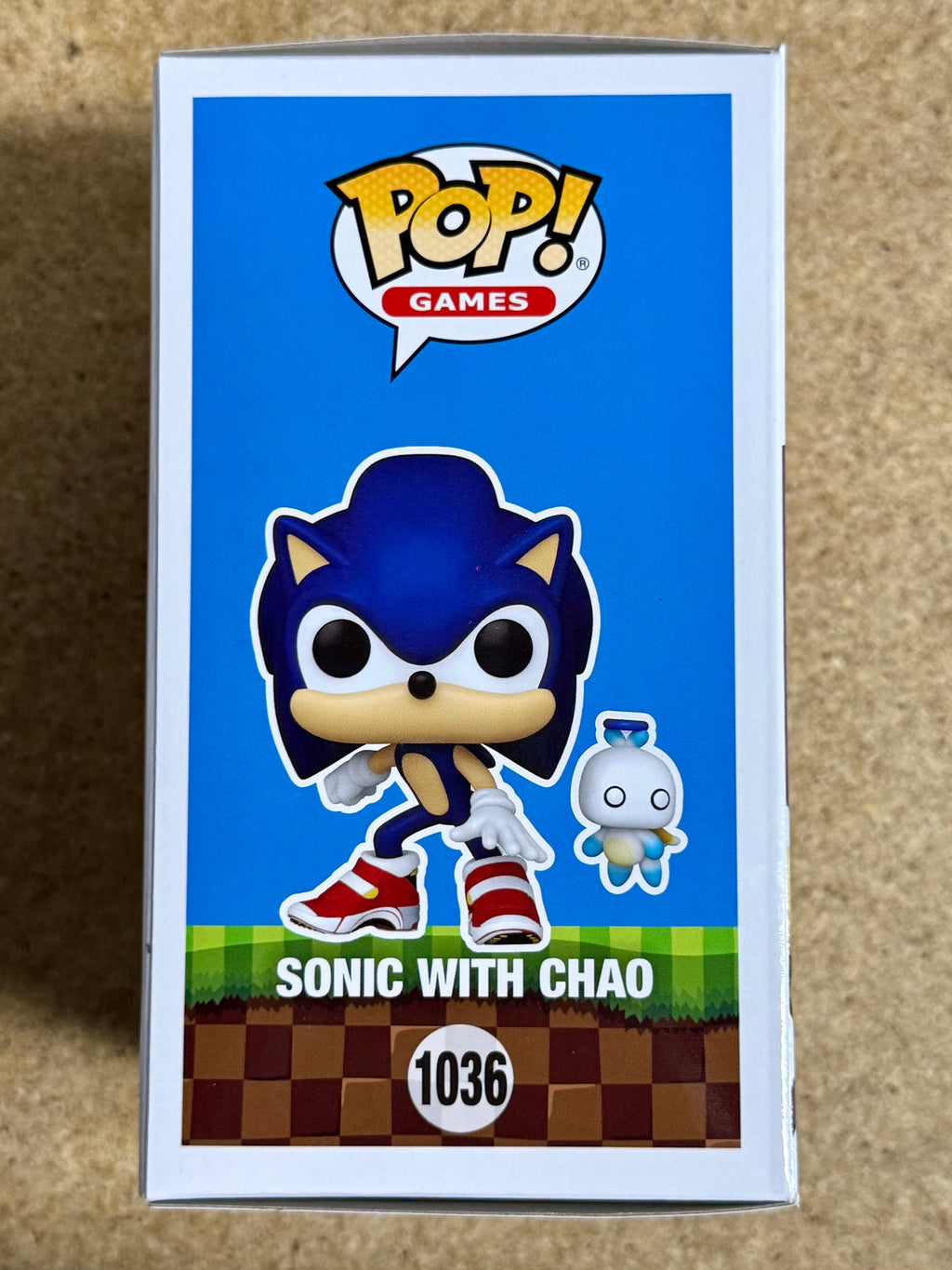 Funko Pop! Games Sonic With Chao #1036 Sonic the Hedgehog 2024 Sega
